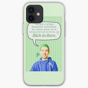 Jacksepticeye- Stick in there! iPhone Soft Case RB0107 product Offical Jacksepticeye Merch