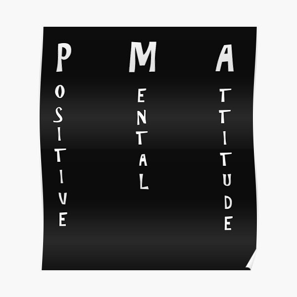 Positive Mental Attitude Jacksepticeye Poster RB0107 product Offical Jacksepticeye Merch