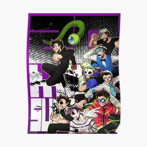 Jacksepticeye Milestone Merch! Poster RB0107 product Offical Jacksepticeye Merch