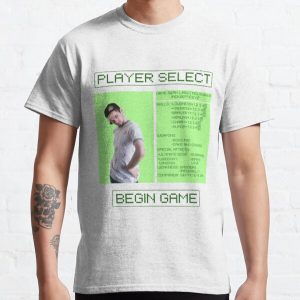 Jacksepticeye Player Select Screen Classic T-Shirt RB0107 product Offical Jacksepticeye Merch