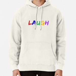 LAUGH - Jacksepticeye Quote Pullover Hoodie RB0107 product Offical Jacksepticeye Merch
