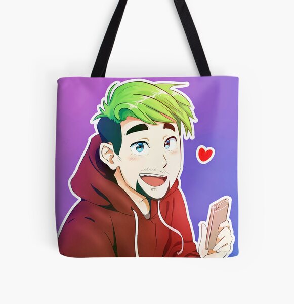 JackSepticEye (Anime style) All Over Print Tote Bag RB0107 product Offical Jacksepticeye Merch