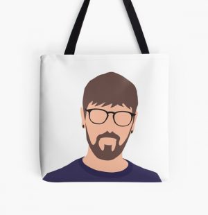 Jacksepticeye Minimalist Pop art All Over Print Tote Bag RB0107 product Offical Jacksepticeye Merch