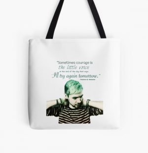 Jacksepticeye- Courage All Over Print Tote Bag RB0107 product Offical Jacksepticeye Merch