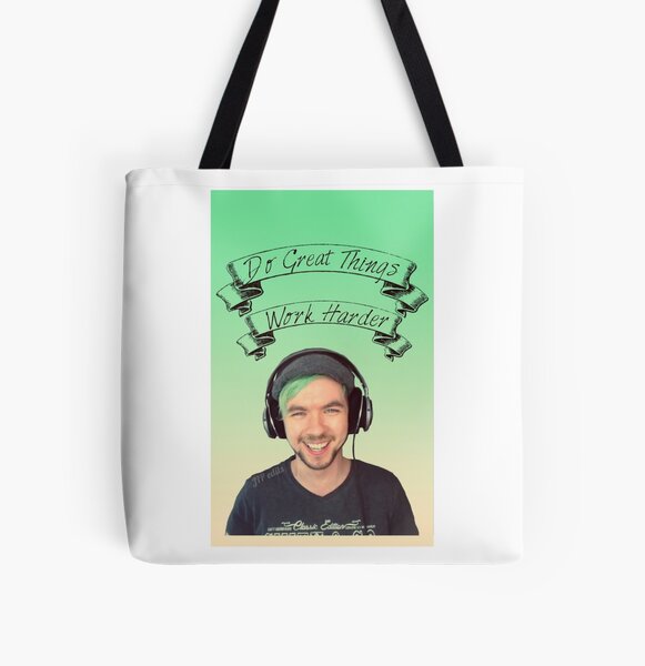 Jacksepticeye- Do Great Things All Over Print Tote Bag RB0107 product Offical Jacksepticeye Merch
