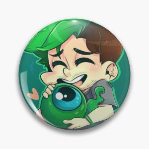 Happy Jackiboy! Pin RB0107 product Offical Jacksepticeye Merch