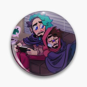 Marvin and Jackie  Pin RB0107 product Offical Jacksepticeye Merch