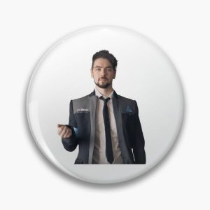 Jacksepticeye Connor The Android Sent By Cyberlife Pin RB0107 product Offical Jacksepticeye Merch